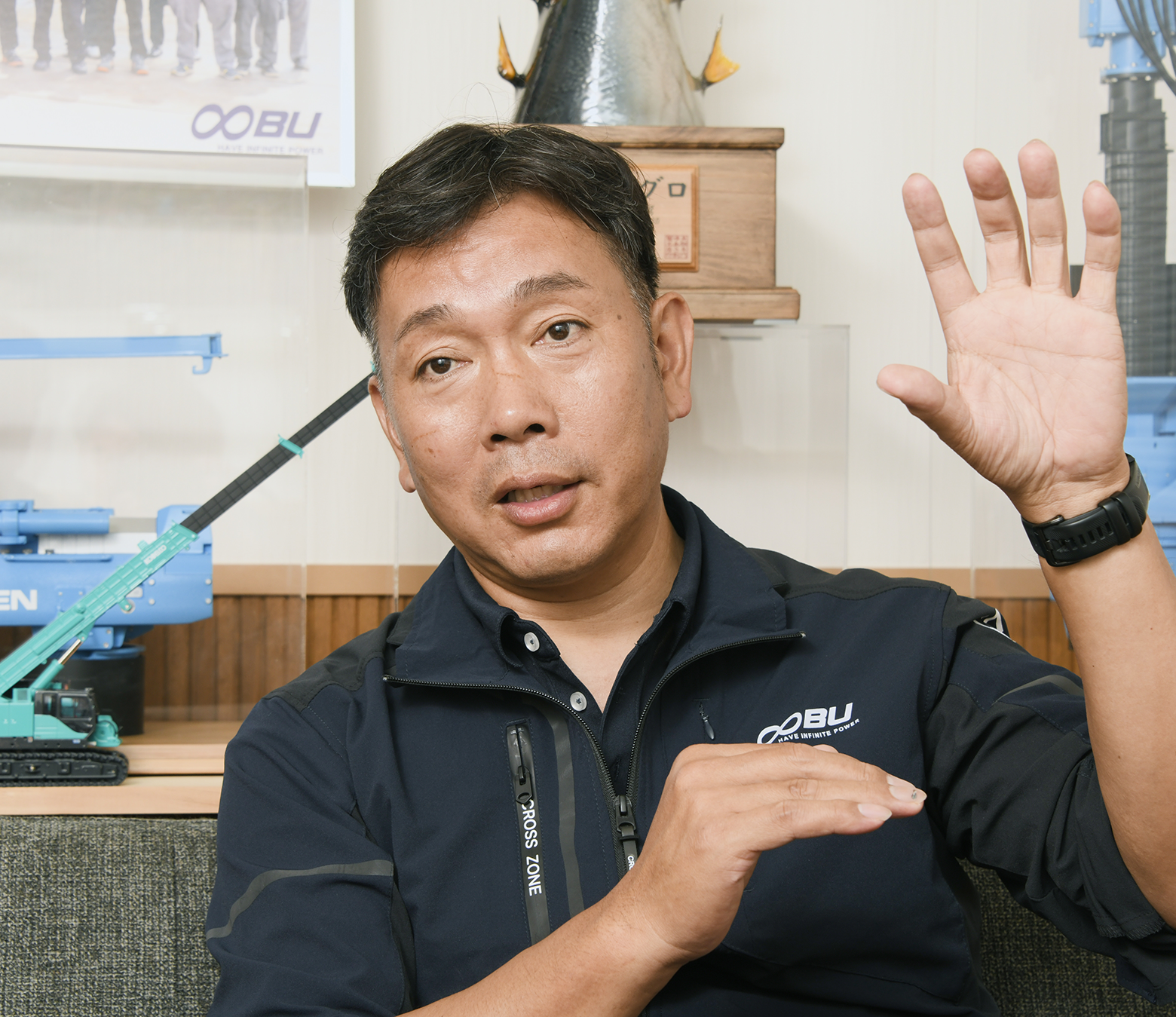 有限会社オオブ工業 代表取締役 岩永洋平さん