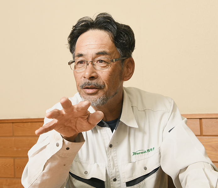 西牟婁森林組合/田辺木材共販所 所長 打越 仁さん