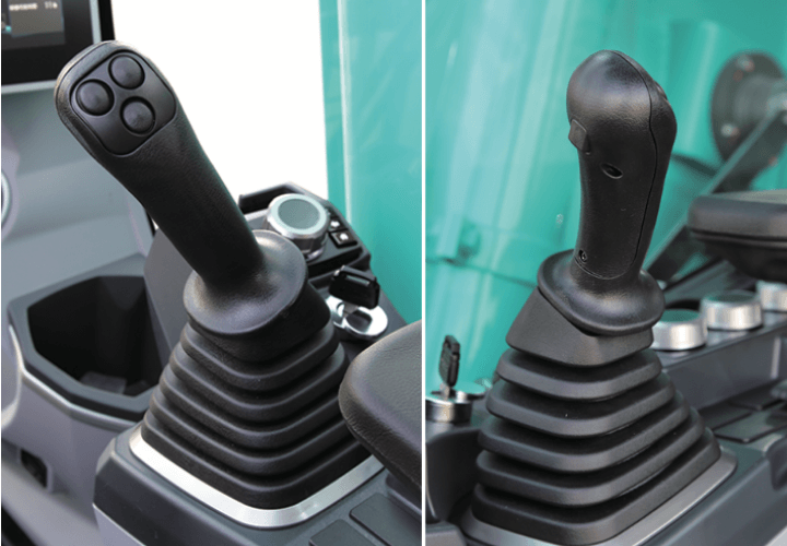 イメージ:握りやすい新型3ボタングリップ