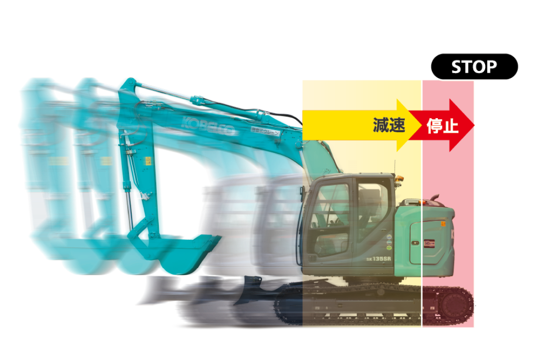 走行時の制動イメージ